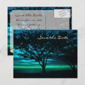 結婚式場の節約日 案内ポストカード (正面/裏面)