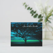 結婚式場の節約日 案内ポストカード (スタンド正面)