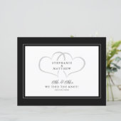 結婚式場を飛び出して結婚 結婚しました Mr & Mrs アナウンスメント (スタンド正面)