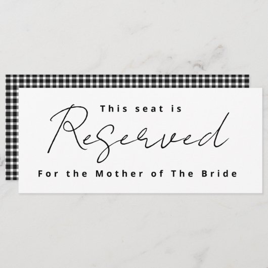 結婚式場予約看板 招待状 (正面/裏面)