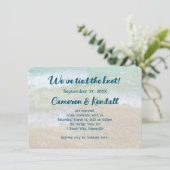 結婚式場面 結婚しました ご案内 招待状 (スタンド正面)