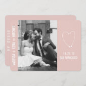 結婚式場 案内表示 - 平面 案内状 (正面/裏面)