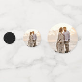 結婚式当日の写真 コンフェッティ (正面)