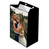 結婚式当日の写真 ミディアムペーパーバッグ (正面アングル)