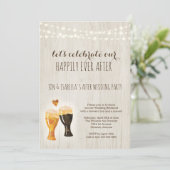 結婚式後のパーティー招待状　クラフトビール 招待状 (スタンド正面)