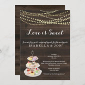 結婚式後のブランチ 愛は朝に最も甘い 招待状 (正面/裏面)