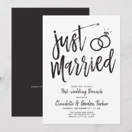結婚式後スクリプト ブライダル ブランシュ | パーティー 招待状