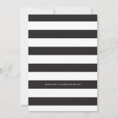 結婚式後パーティーのお知らせ 招待状 (裏面)