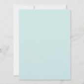 結婚式後パーティーの招待状 招待状 (裏面)