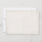 結婚式後 ブランシュ レセプションの招待状 招待状 (裏面)