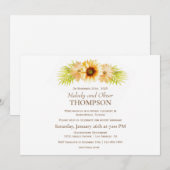 結婚式後 ラスティック サンショウオ 招待状 (正面/裏面)