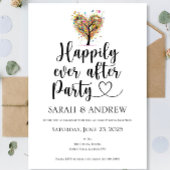 結婚式招待状が楽しくパートの後 招待状