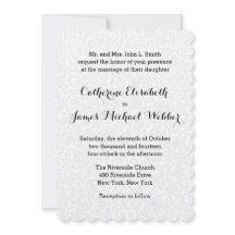 結婚式招待状が花嫁の両親が主催