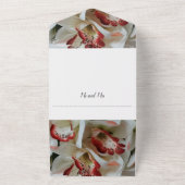 結婚式招待状すべて1つ オールインワン招待状 (外側)