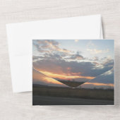 結婚式招待状すべて1つ オールインワン招待状 (裏面)