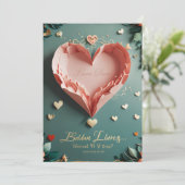 結婚式招待状とアナウンスのデザイン 招待状 (スタンド正面)