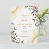 結婚式招待状と愛 招待状 (スタンド正面)