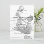 結婚式招待状のあなたの写真 招待状 (スタンド正面)