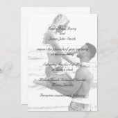 結婚式招待状のあなたの写真 招待状 (正面/裏面)