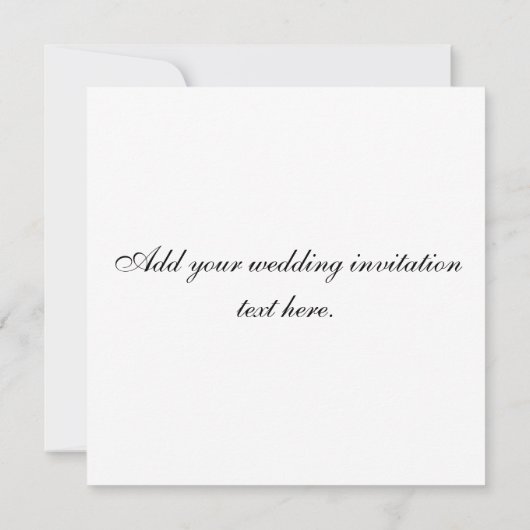 結婚式招待状のモノグラムは日付をピンクのダマスク織と示します 招待状 (裏面)