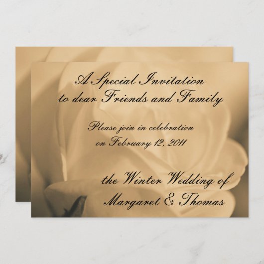 結婚式招待状の保存日付のテンプレートカード セーブザデート (正面/裏面)