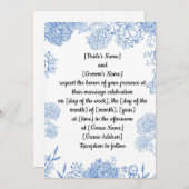 結婚式招待状の前後をカスタマイズ可能 招待状 (正面/裏面)