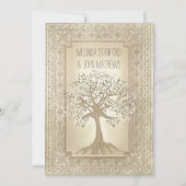 結婚式招待状の系譜 招待状 (正面)