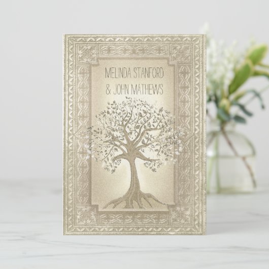 結婚式招待状の系譜 招待状 (スタンド正面)