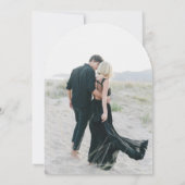 結婚式招待状の蝶のデザイン 招待状 (裏面)