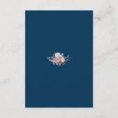 結婚式招待状の願い エンクロージャーカード (裏面)