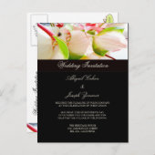 結婚式招待状はがき インビテーションポストカード (正面/裏面)