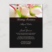 結婚式招待状はがき インビテーションポストカード (正面)