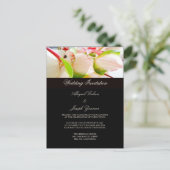 結婚式招待状はがき インビテーションポストカード (スタンド正面)