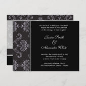 結婚式招待状はがき | E1 インビテーションポストカード (正面/裏面)