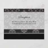 結婚式招待状はがき | E1 インビテーションポストカード (裏面)