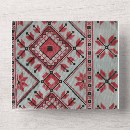 結婚式招待状を1つにまとめる オールインワン招待状 (正面)