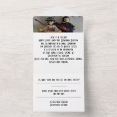 結婚式招待状を1つにまとめる オールインワン招待状 (内側)