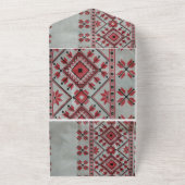 結婚式招待状を1つにまとめる オールインワン招待状 (外側)