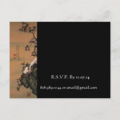 結婚式招待状アーティスト歌川広重 インビテーションポストカード (裏面)