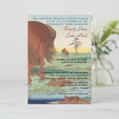 結婚式招待状アーティスト歌川広重 招待状 (スタンド正面)