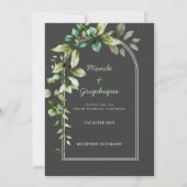 結婚式招待状アート 招待状 (正面)