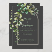 結婚式招待状アート 招待状 (正面/裏面)