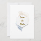 結婚式招待状アート 招待状 (裏面)