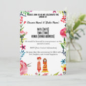 結婚式招待状インディアンモチーフ 招待状 (スタンド正面)