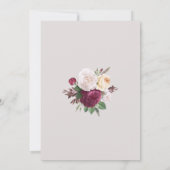 結婚式招待状エレガント黄金幾何学 招待状 (裏面)