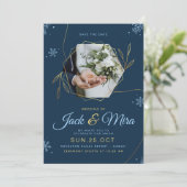 結婚式招待状エレガント 招待状 (スタンド正面)