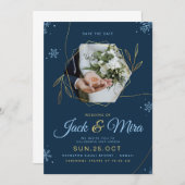 結婚式招待状エレガント 招待状 (正面/裏面)