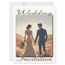 結婚式招待状カップル