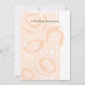 結婚式招待状カルチャーモザイクフローラ桃2 招待状 (裏面)