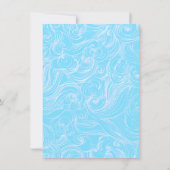 結婚式招待状カードに参加できない (裏面)